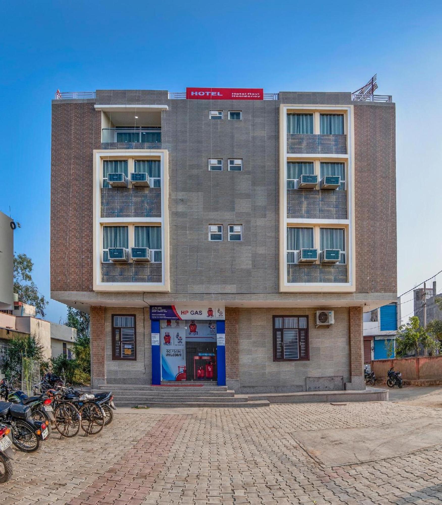 Hotel Ravi Residency Bharatpur Exterior foto